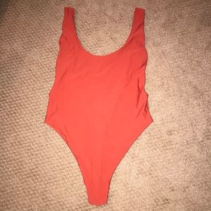 Aerie High Leg One-Piece Swimsuit